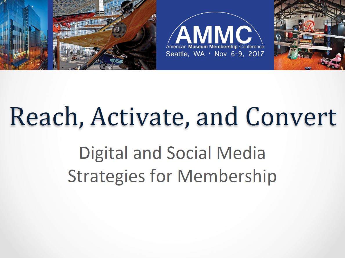 AMMC 2017: Reach Activate Convert Image
